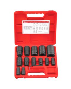 Genius Tools 14 Piece 3/4" Dr. Metric Hex Bit Socket Set (CR-Mo) - BS-614H