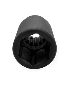 Genius Tools #5 Spline Dr. 46mm Deep Impact Socket (CR-Mo) - 549546