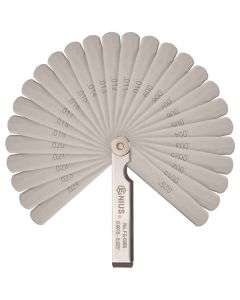 Genius Tools 26-Blade SAE Feeler Gauge Set, Steel, ANSI, SKU: GT-FG26