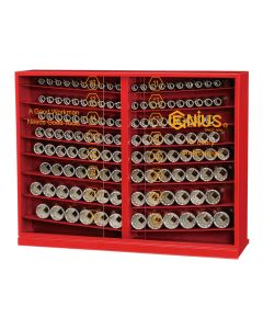 Genius Tools 131-Piece Metric Deep Socket Set 1/2" Dr 12pt - TW-4131MD