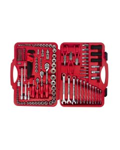 ProTool 161Pc Master Set, 1/4, 3/8, 1/2" Dr, Ergonomic Handle - AC234161P