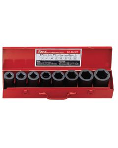 CD Tools 8Pc 1" Dr. Metric Deep Impact Socket Set CrMo CD-808M2