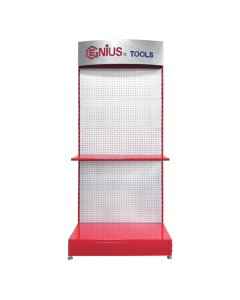 VersaDisplay Stand with Assorted Hooks, Durable & Space-Efficient - DS-211
