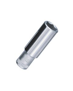 Genius Tools 1/4" Dr. 7/16" Deep Hand Socket - 285214