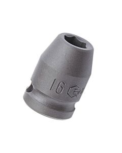 Genius Tools 12mm Thin Wall Impact Socket 1/2" Dr CR-Mo - 443812