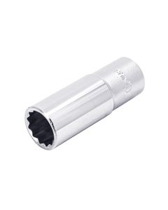 Genius Tools 19/32" Deep Socket 1/2" Dr 12-Point Steel - 477819