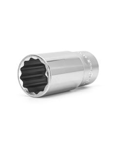 Genius Tools 1/2" Dr. 26mm Deep Hand Socket (12-Point) - 437826