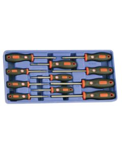 Genius Tools 11 Piece SAE Hex Screwdriver Set - HR-5611S