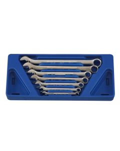 Genius Tools 7 Piece Metric Combination Wrench Set (Matte Finish) - HS-007M