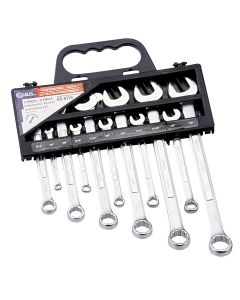 Genius Tools 11 Piece SAE Combination Wrench (Matte Finish) - HS-011S2