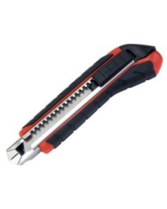Genius Tools Heavy Duty Auto-Loading Snap-off Knife with 4 x SK-2 0.5mm Blades - KN-4018