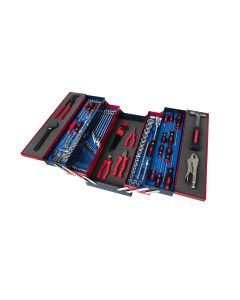 Genius Tools 110 Piece 1/4", 3/8" & 1/2" Dr. Metric Mechanic Tool Set - MS-110TS