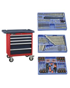 Genius Tools 236 Piece Metric Mechanics Tool Set MS-221TS