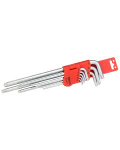 8Pc Extra Long Star S2 Steel Key Wrench Set T10-T55 - SK-08LS