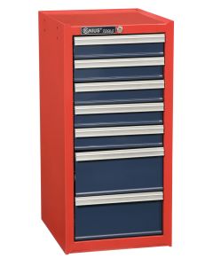 Genius Tools 15 Inch Side Cabinet with 7 Drawers 15" x 18" x 31" - TS-797