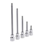 Genius Tools 3/8 M5 Triple Square Bit Socket 50mm