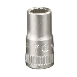 Genius Tools 12mm Hand Socket 1/4