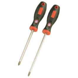 Genius Tools PH2 Philips Screwdriver 300mm Shank Type-D 506+0632