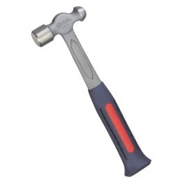 Genius Tools 1 lb Ball Peen Hammer, Steel, Ergonomic - 590216