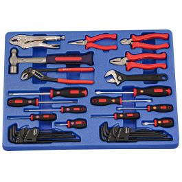 Genius Tools 35pc Pliers & Screwdriver Set, Pro Grade, MS-035MS