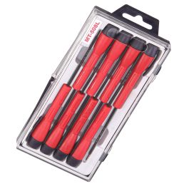 Genius Tools 8pc Micro-Tech Screwdriver Set, HSS, Pro Grade - MT-508L