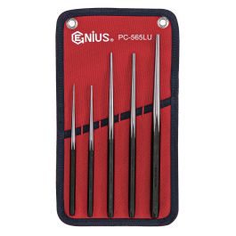 Genius Tools 5 Piece Long Taper Line Up Punch Set - PC-565LU