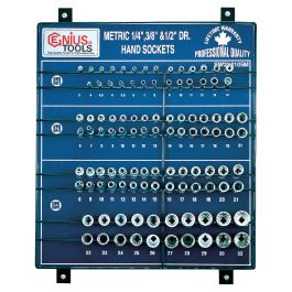 Genius Tools 105 Piece 1/4