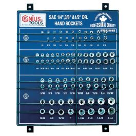Genius Tools 85 Piece 1/4