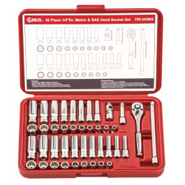 Genius Tools 42 Piece 1/4