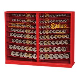 Genius Tools 133-Piece SAE Deep Socket Set 1/2