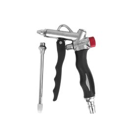 Genius Tools Air Blow Gun, Short & Long Nozzle, Ergonomic, AJ-1062