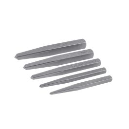 Genius Tools 5pc Screw Extractor Set, Pro Grade, ANSI, AT-EX5