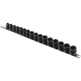 Genius Tools 16pc Metric Impact Socket Set 3/8