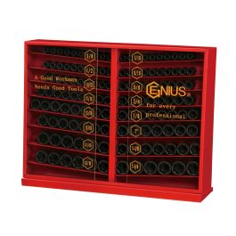 Genius Tools 133-Piece SAE Impact Socket Set 1/2