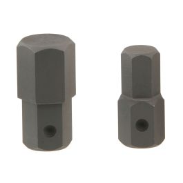 Genius Tools 27mm Hex Shank, 27mm Hex Impact Screwdriver Bit, 55mmL - 2927