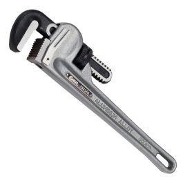 Genius Tools 910mm Aluminum Pipe Wrench, Lightweight - SKU 784910