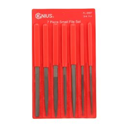 Genius Tools 7pc Small File Set, Pro Grade, ANSI, FL-0687