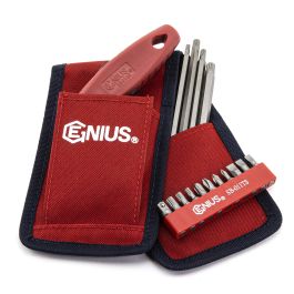 Genius Tools 16pc Triple Square Bit Set, HSS, SB-216TS