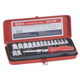 Genius Tools 17 Piece 1/4