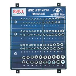 Genius Tools 105 Piece 1/4