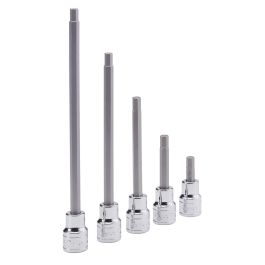 Genius Tools Hex Bit Socket 8mm Size 3/8 Inch Drive 180mm Length