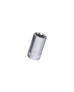 Genius Tools 1/4" Dr. 8mm Double Square Hand Socket (8-Point) - 242508