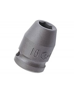 Genius Tools 1/2" Dr. 10mm Thin Wall Impact Socket (CR-Mo) - 443810