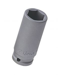 Genius Tools 1/2" Dr. 8mm Deep Impact Socket (CR-Mo) - 447808