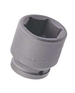 Genius Tools 3/4" Dr. 64mm Impact Socket (CR-Mo) - 645264