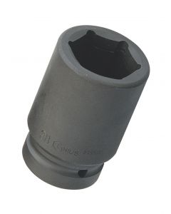 Genius Tools 1" Dr. 20mm Deep Impact Socket (CR-Mo) - 849520