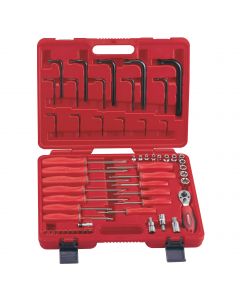 Genius Tools 56 Piece 1/2" Dr. Complete Star Type Wrench Set - TX-2356