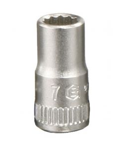 1/4" Dr. 13mm 12 Point Hand Socket