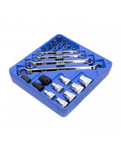 Genius Tools 24 Piece Star Wrench Set - TX-2324