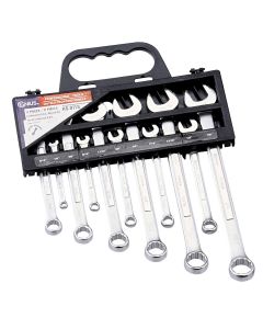 Genius Tools 11 Piece SAE Combination Wrench (Matte Finish) - HS-011S
